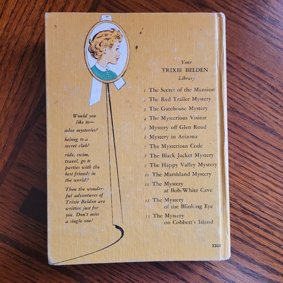 Trixie Belden - Marshland Mystery - Vintage storybook -MCMLXII  1962 - Picture 2 of 2